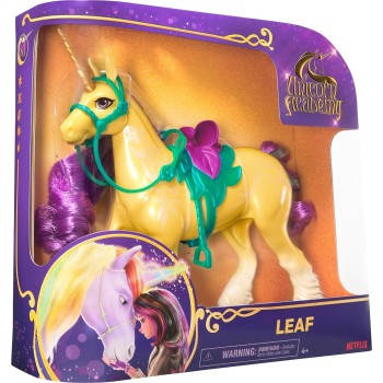 Spin Master unicorn academy, unicorn with head movement, 2 riding accessories, 27.9cm,  105944 681147036260