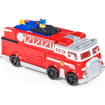 Spin Master paw patrol, true metal fire truck die-cast  vehicle with 1:55-scale chase t 076254 778988387290