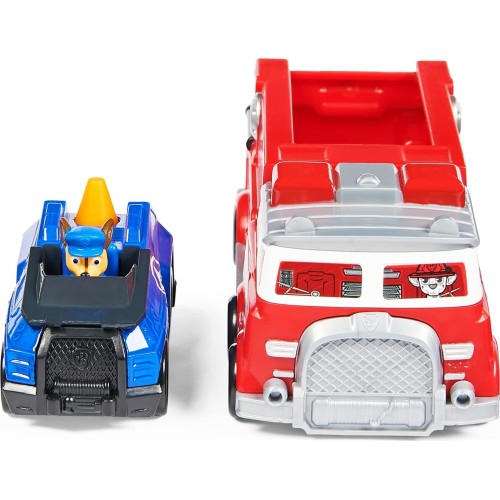 Spin Master paw patrol, true metal fire truck die-cast  vehicle with 1:55-scale chase t 076254 778988387290