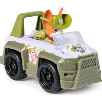 Spin Master paw patrol, trackers  rescue vehicle, toy truck with collectible action fig 107162 681147037755
