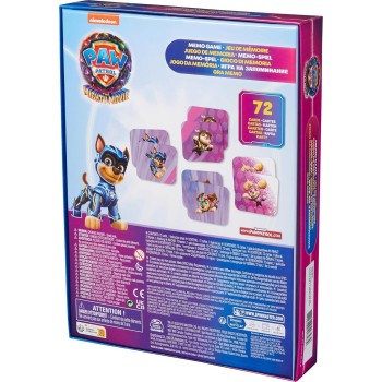 Spin Master Paw Patrol: The Mighty Movie - Memo Match Game (6067937) 092159 778988493939