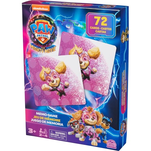 Spin Master Paw Patrol: The Mighty Movie - Memo Match Game (6067937) 092159 778988493939