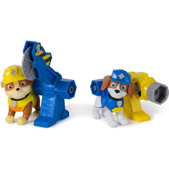 Spin Master Rubble And Crew,  Tool Pups, Rubble And Wheeler Toy Figures With 2 Construc 105934 681147044777