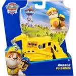 Spin Master paw patrol, rubbles bulldozer toy truck with collectible action figure, sus 107161 681147037540