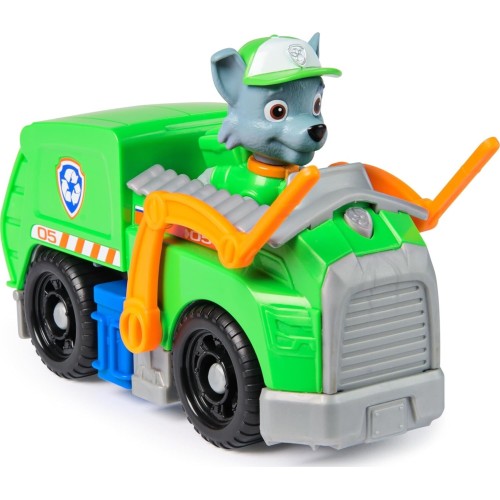 Spin Master paw patrol, rockys recycling lorry, toy vehicle with collectible action fig 107192 681147037526