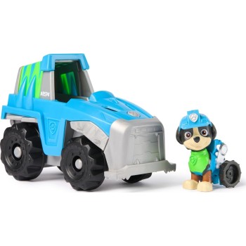 Spin Master paw patrol, rexs dinosaur rescue vehicle, toy truck with collectible action 107164 681147037557