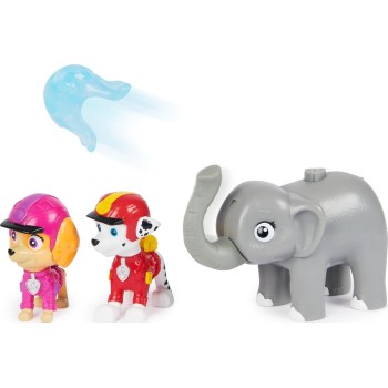 Spin Master Παιχνίδι Μινιατούρα Jungle Pups - Marshall,Skye & Elephant Figures Paw Patrol 105927 778988496466