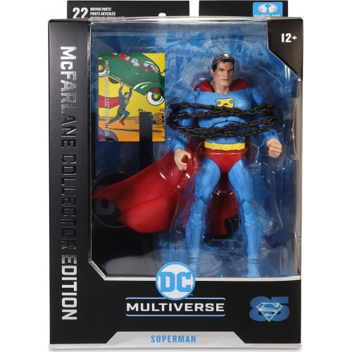 macfarlane DC Superman Mcfarlane Toys, Dc Multiverse, Superman Action Comics 1 7Inch Action Figure 094880 787926170092