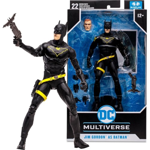 macfarlane DC The Batman mcfarlane  dc multiverse jim gordon as batman action figure - 7 detailed co 094890 787926170283
