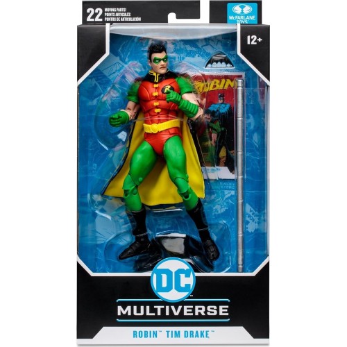 macfarlane DC The Batman DC Multiverse Robin Tim Drake Robin: Αναγεννημένη Δράση 7 Ιντσών F 094882 787926152999