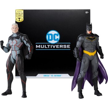 macfarlane DC The Batman Mcfarlane DC Multiverse: Gold Label Collection - Omega Vs Batman 2 Pack Action Figures (18Cm) 094891 78