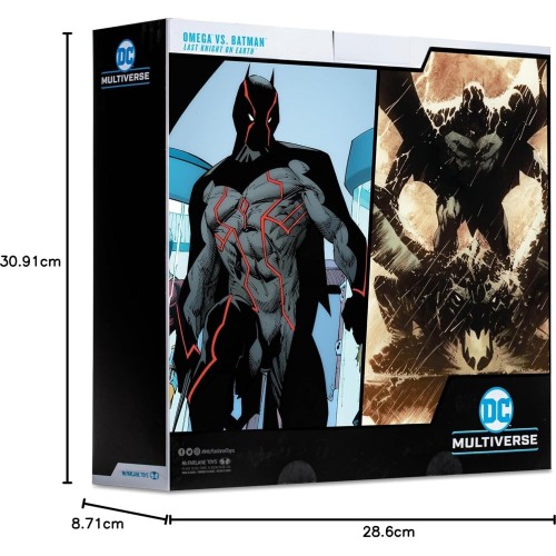 macfarlane DC The Batman Mcfarlane DC Multiverse: Gold Label Collection - Omega Vs Batman 2 Pack Action Figures (18Cm) 094891 78