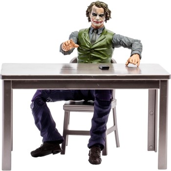 macfarlane DC The Batman Mcfarlane DC Multiverse: Gold Label Collection - The Dark Knight - The Joker Interrogation Room Playset
