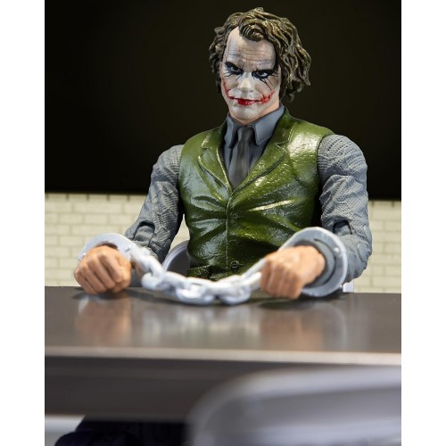 macfarlane DC The Batman Mcfarlane DC Multiverse: Gold Label Collection - The Dark Knight - The Joker Interrogation Room Playset