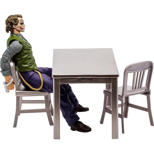 macfarlane DC The Batman Mcfarlane DC Multiverse: Gold Label Collection - The Dark Knight - The Joker Interrogation Room Playset
