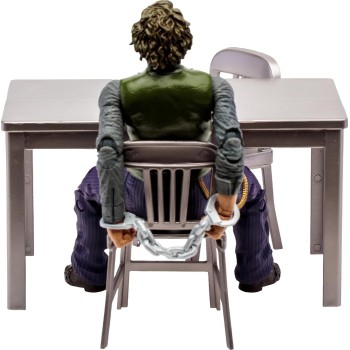 macfarlane DC The Batman Mcfarlane DC Multiverse: Gold Label Collection - The Dark Knight - The Joker Interrogation Room Playset