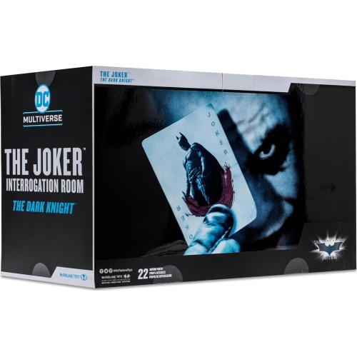 macfarlane DC The Batman Mcfarlane DC Multiverse: Gold Label Collection - The Dark Knight - The Joker Interrogation Room Playset