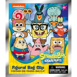 Monogram Nickelodeon: Spongebob Squarepants (Blind Bag/Random) 3D Foam Bag Clips Figures 104425 077764632501