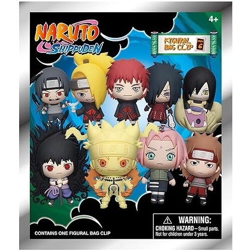 Monogram: Naruto (Blind Bag/Random) 3D Foam Bag Clips Figures 104422 077764705953