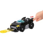 Mattel Fisher-Price DC Super Friends Metal Force Batmobile Toy Car, 3-Inch Batman Action Figure & Accessories Set, Includes L JF
