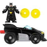 Mattel Fisher-Price DC Super Friends Metal Force Batmobile Toy Car, 3-Inch Batman Φιγούρα Με Αξεσουάρ JFJ68 194735298471