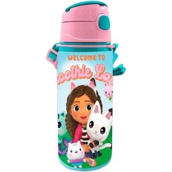 kids licensing Gabbys Dollhouse KL Παγούρι Αλουμινίου 600Ml Με Λαβή Cabbys Dollhouse GD00010 8435507876629