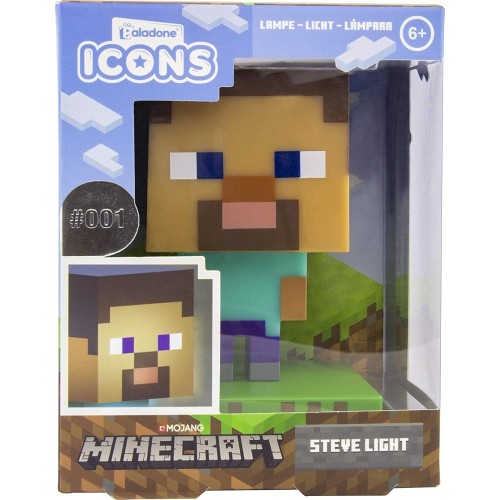 Paladone Icons: Minecraft - Steve Light (Pp6594mcfv4) 057522 5055964742287