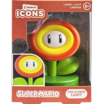 Paladone Icons: Super Mario - Fire Flower Light Bdp (Pp6362nnv2) 057507 5055964738556