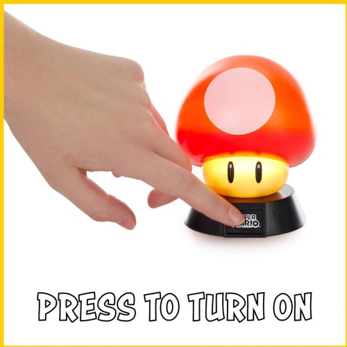 Paladone Icons: Super Mario - Super Mushroom Light (Pp4375nnv5) 036920 5055964717858
