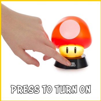 Paladone Icons: Super Mario - Super Mushroom Light (Pp4375nnv5) 036920 5055964717858