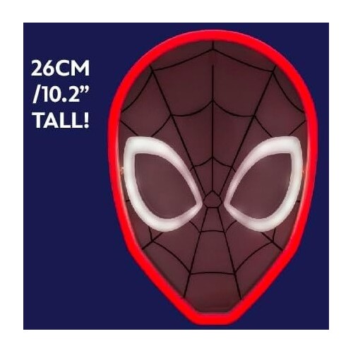 Paladone Marvel: Spiderman - Wall Mountable Led Neon Light (Pp14000spmvn) 099996 5056577744613