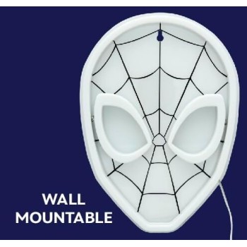 Paladone Marvel: Spiderman - Wall Mountable Led Neon Light (Pp14000spmvn) 099996 5056577744613
