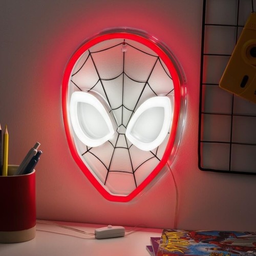 Paladone Marvel: Spiderman - Wall Mountable Led Neon Light (Pp14000spmvn) 099996 5056577744613