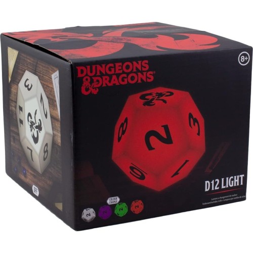 Paladone Dungeons and Dragons Dungeons & Dragons - D12 Light (Pp8250dd) 066748 5055964769864