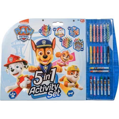 canenco Paw Patrol 5 Σε 1 Σετ Δραστηριοτήτων Χρωματισμού PW22306 8719668002685
