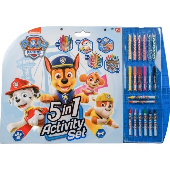 canenco Paw Patrol 5 Σε 1 Σετ Δραστηριοτήτων Χρωματισμού PW22306 8719668002685