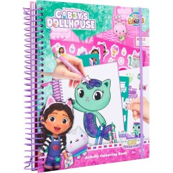 canenco gabbys dollhouse - stencil book - dreamworks - activity colouring book - co GD24356 8719668024120