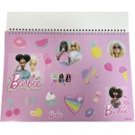 Gim Μπλοκ Ζωγραφικής 23X33 40Φ+Stic.Barbie 349-84416 5204549160071