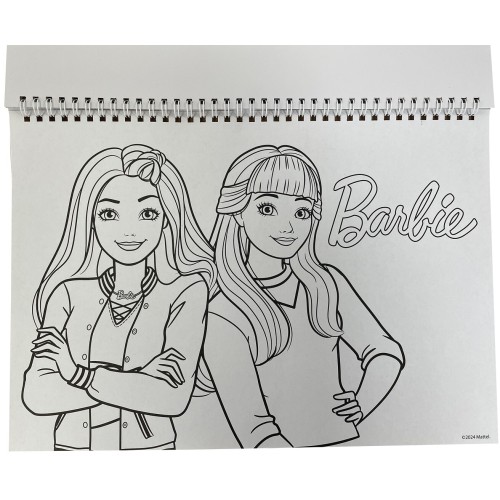 Gim Μπλοκ Ζωγραφικής 23X33 40Φ+Stic.Barbie 349-84416 5204549160071