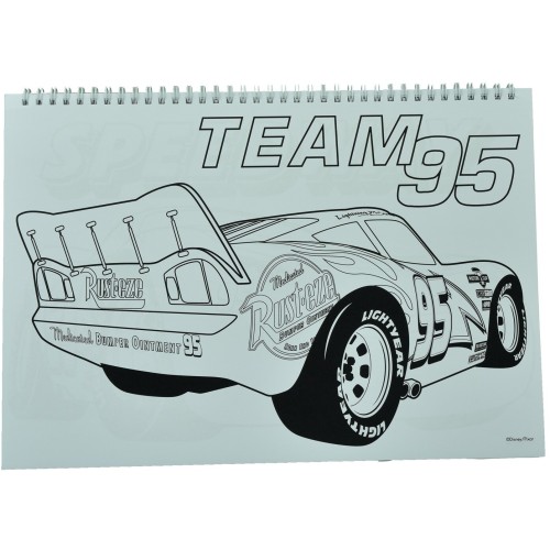 Gim Μπλοκ Ζωγραφικής 23X33 40Φ+Stic.Cars 341-36416 5204549158542