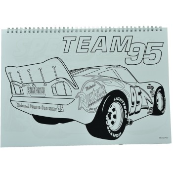 Gim Μπλοκ Ζωγραφικής 23X33 40Φ+Stic.Cars 341-36416 5204549158542