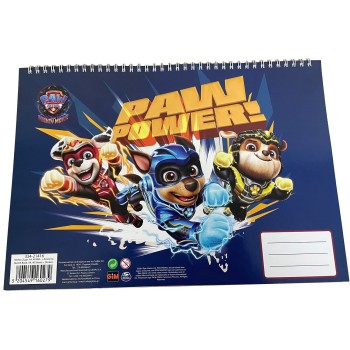 Gim Μπλοκ Ζωγραφικής 23X33 40Φ+Stic.Paw Patrol 334-21416 5204549160279