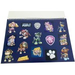 Gim Μπλοκ Ζωγραφικής 23X33 40Φ+Stic.Paw Patrol 334-21416 5204549160279