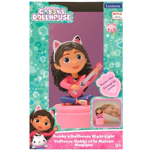 Lexibook Childrens Light Gabbys Dollhouse 3D 25.NLJ01GDH 3380743105604