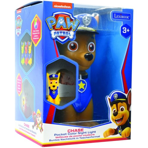Lexibook Childrens Light Paw Patrol Chase 3D 25.NLJ001PA1 3380743072180