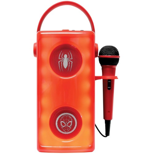 Lexibook Childrens Speaker With Microphone and Bluetooth Spiderman 25.BTP185SPZ 3380743109015