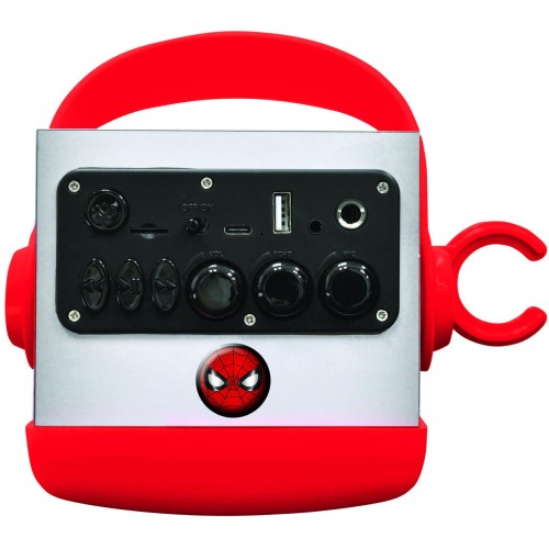 Lexibook Childrens Speaker With Microphone and Bluetooth Spiderman 25.BTP185SPZ 3380743109015
