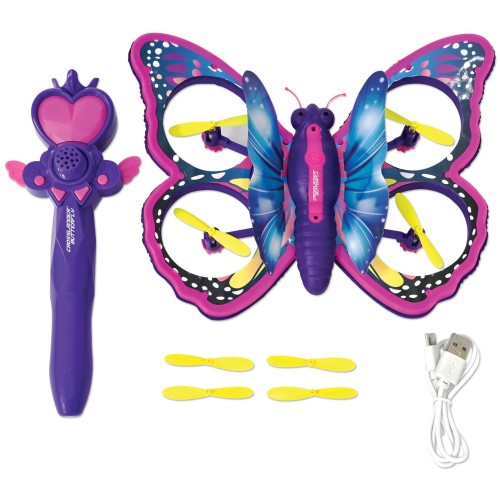 Lexibook Childrens Remote Control Drone Butterfly 25.RCBUT 3380743106052
