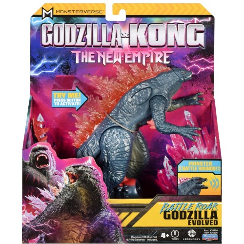 Giochi Preziosi Godzilla X Kong Deluxe Figures 18Cm.  Battle Roar Godzilla Evolved MN305000A 8056379163503