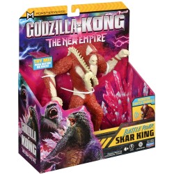 Giochi Preziosi Godzilla X Kong Deluxe Φιγούρες 18Εκ. Battle Roar Skar King MN305000A 8056379163510
